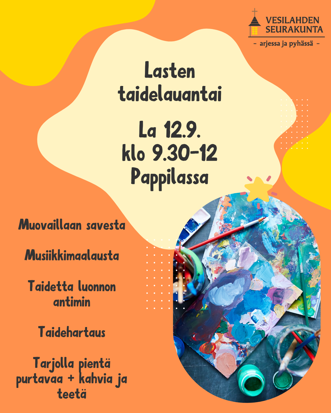 taidelauantai mainos