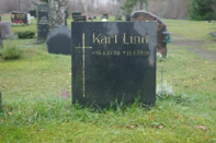 Karl Lindtin hautakivi